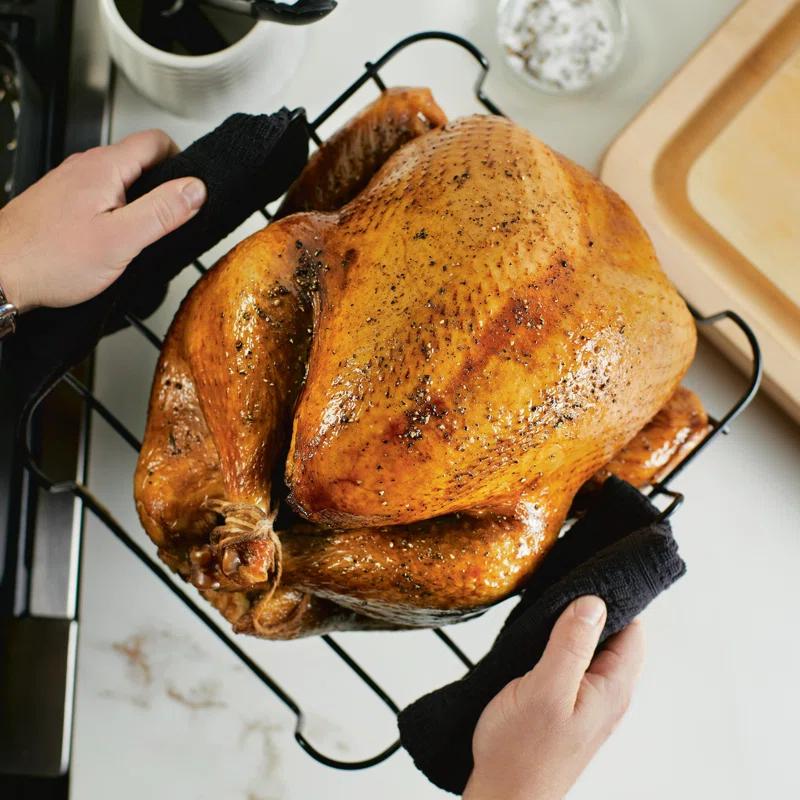 KitchenAid Hard-Anodized Aluminum Non-Stick Roasting Pan with Rack