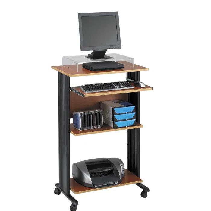 Safco Products Company MUV Fixed Stand-Up Workstation AV Cart & Reviews | Wayfair