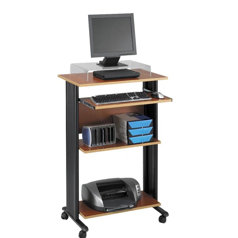 Safco Products Company MUV Fixed Stand-Up Workstation AV Cart & Reviews | Wayfair
