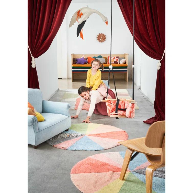 Lorena Canals Donna Wilson Woolable Rug Pie Chart