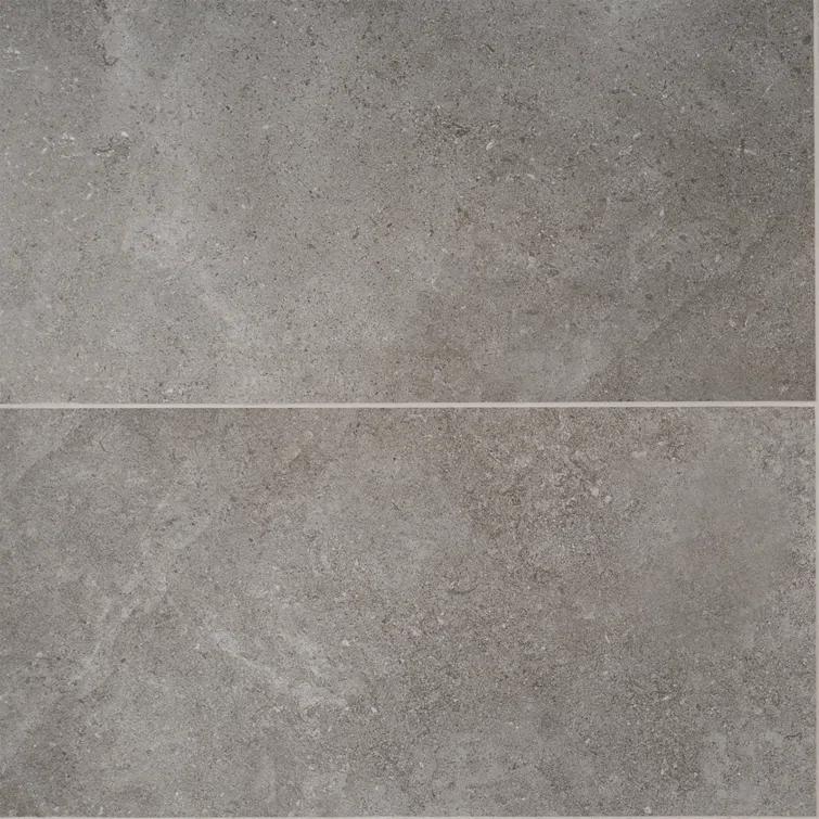 Bond Tile Grava 11.81 in. x 23.62 in. Matte Stone Look Porcelain Floor and Wall Tile (9.68 Sq. Ft. / Case)