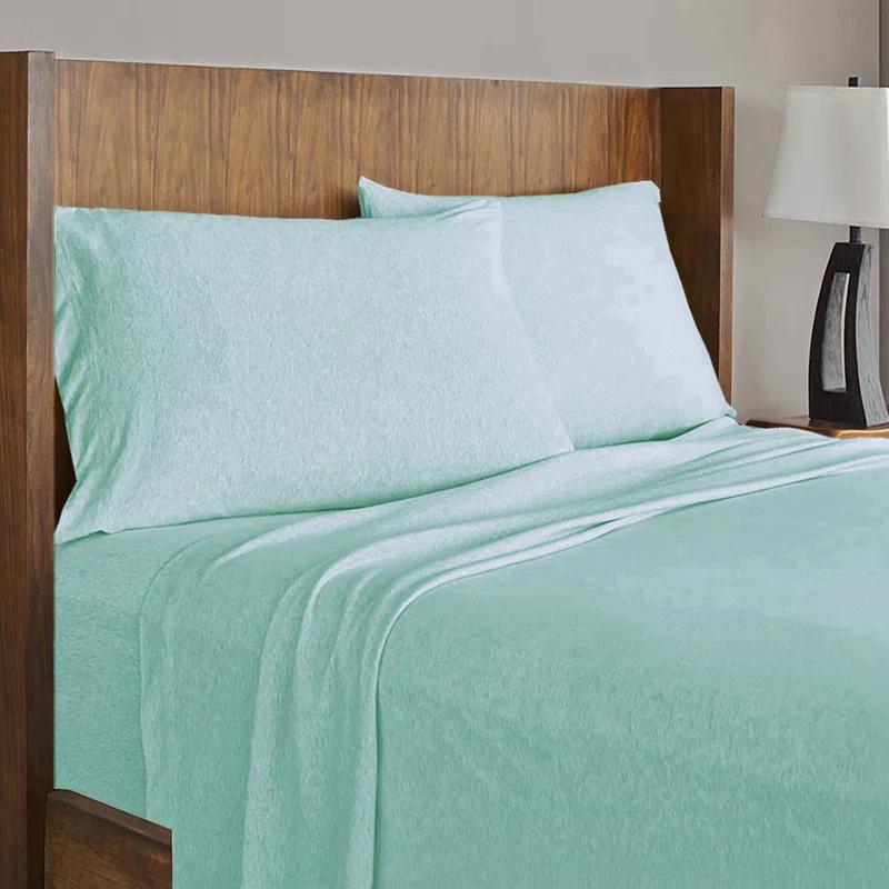 Royale Linens SoftTees Jersey Knit Cotton Blend Jersey Knit Sheet Set