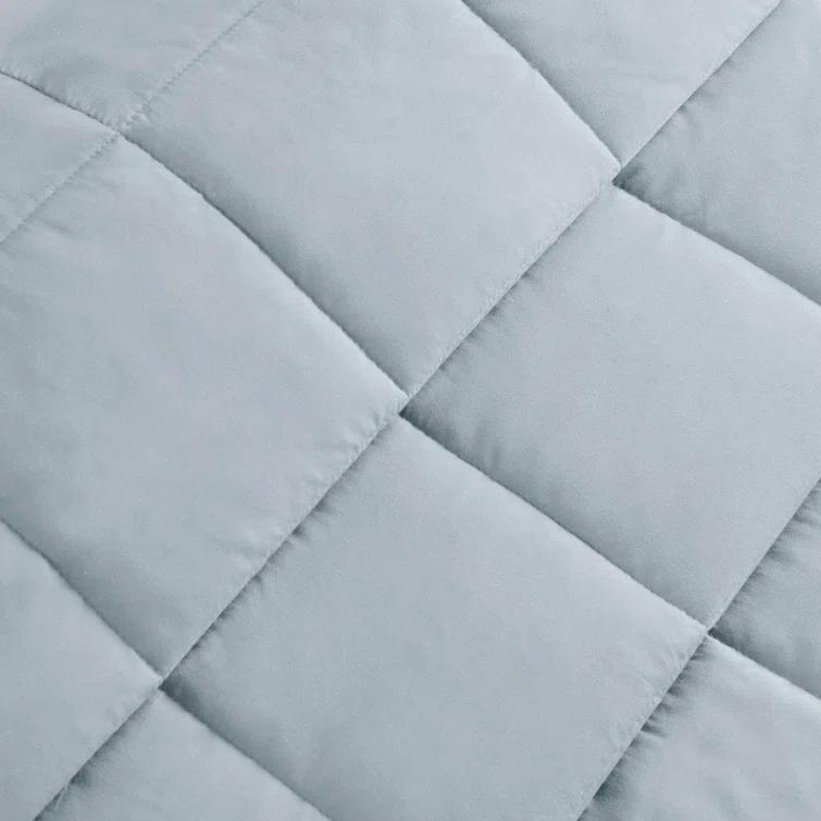 Madison Park Lightweight Down Alternative Blanket with Satin Trim