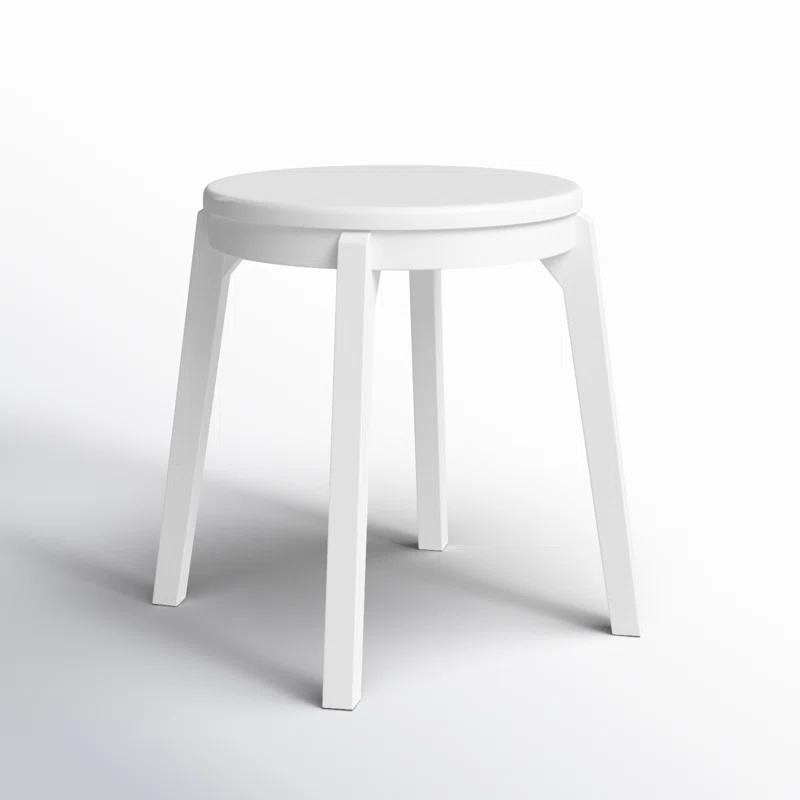 Bretson Solid Wood Accent Stool