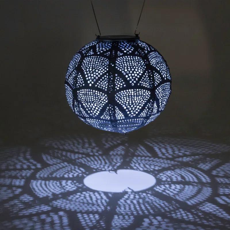 Boho Globe Solar Outdoor Lantern