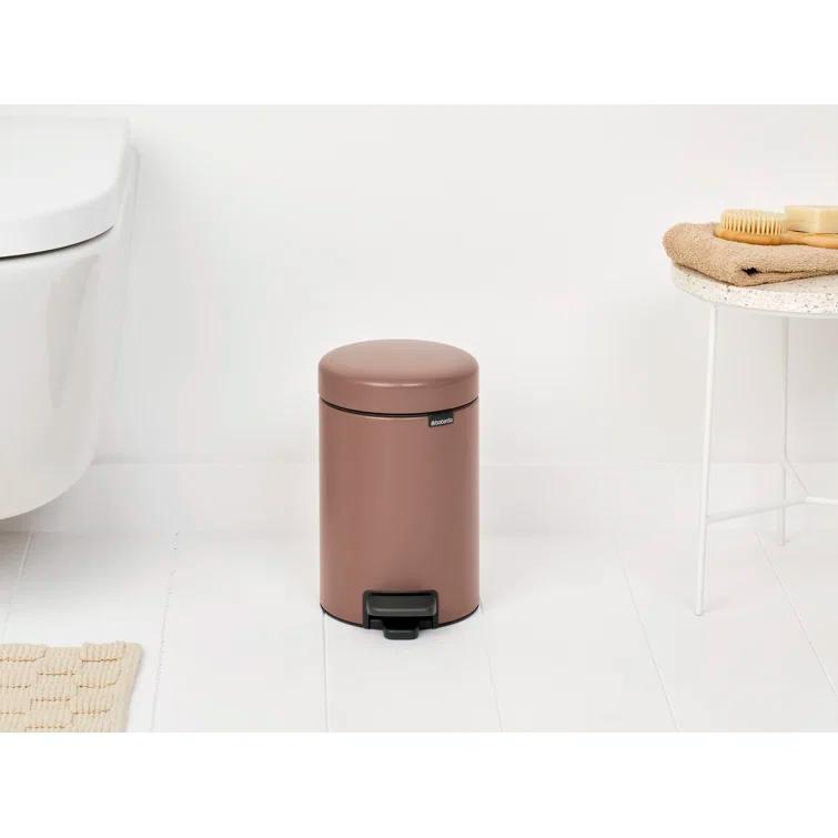 Brabantia NewIcon Step On Trash Can, 0.8 Gallon (3 Liter)