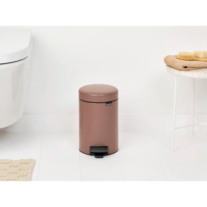 Brabantia Brabantia NewIcon Step On Trash Can, 0.8 Gallon (3 Liter)