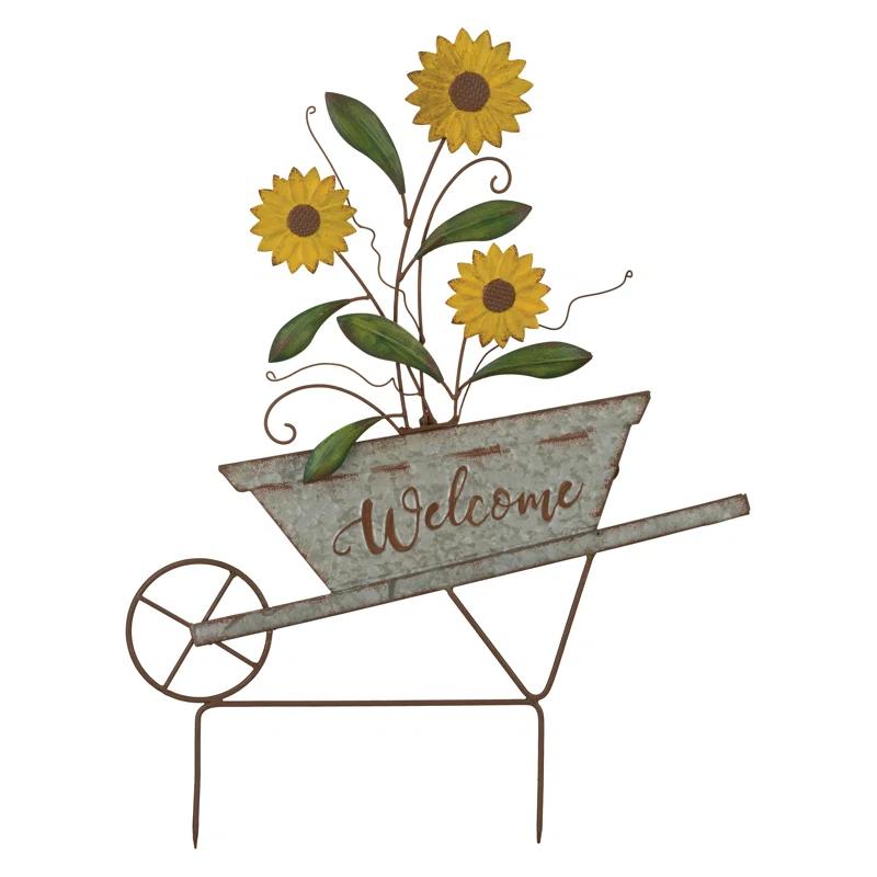 Regal Art & Gift Weather Resistant Metal Plants & Flowers Garden Stake