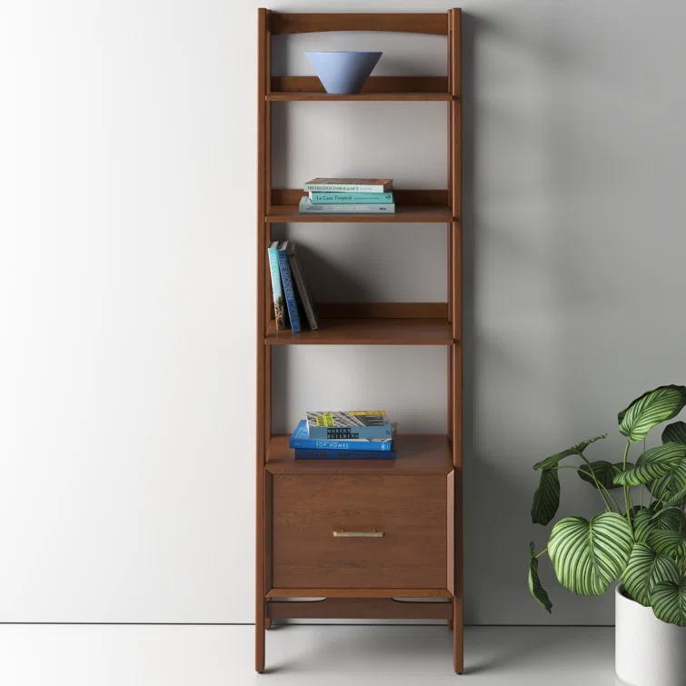 Stiles Narrow Etagere Bookcase