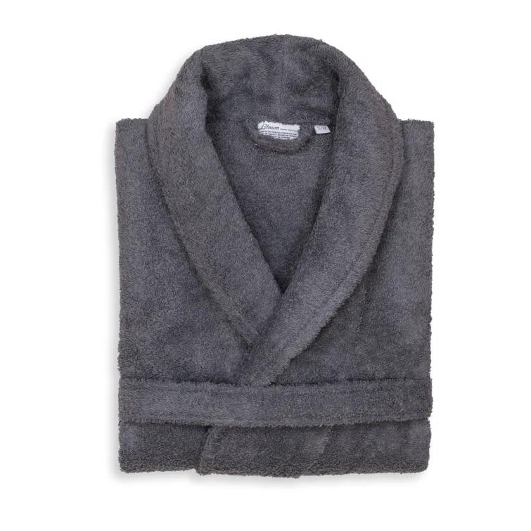 Linum Home Textiles Terry Terry Cloth Bathrobe with Pockets