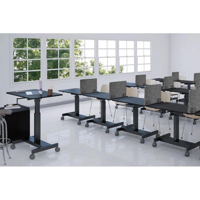 Stand Up Desk Store Fabric 1 Panel Desk Partition