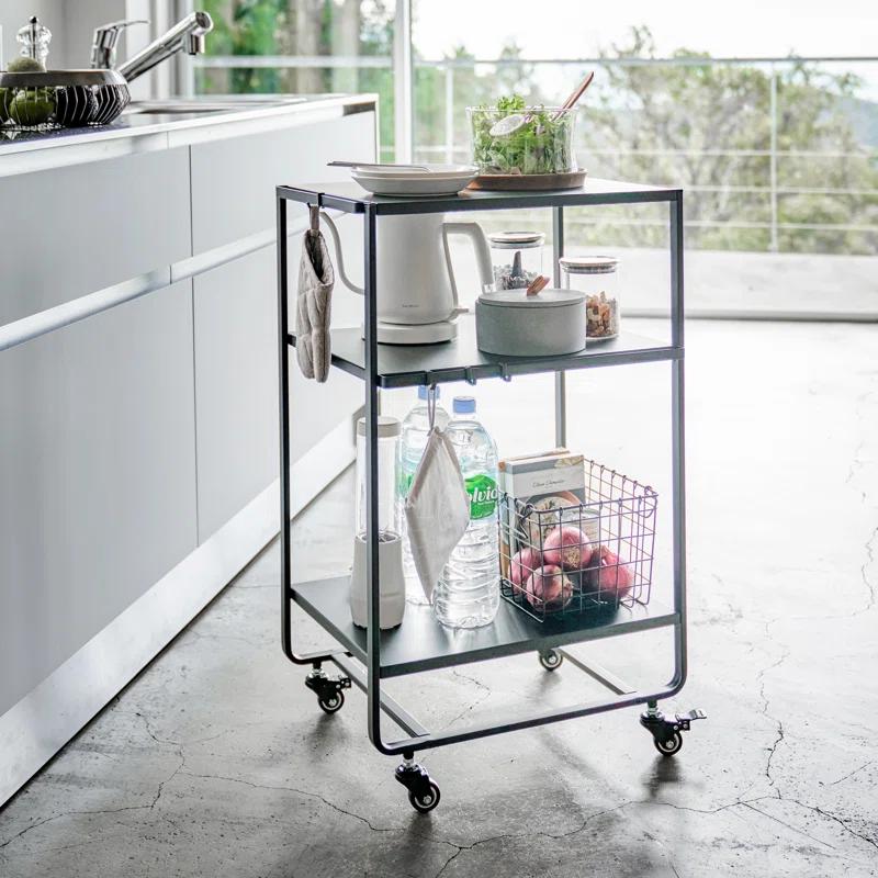 2-Tiered Rolling Kitchen Cart