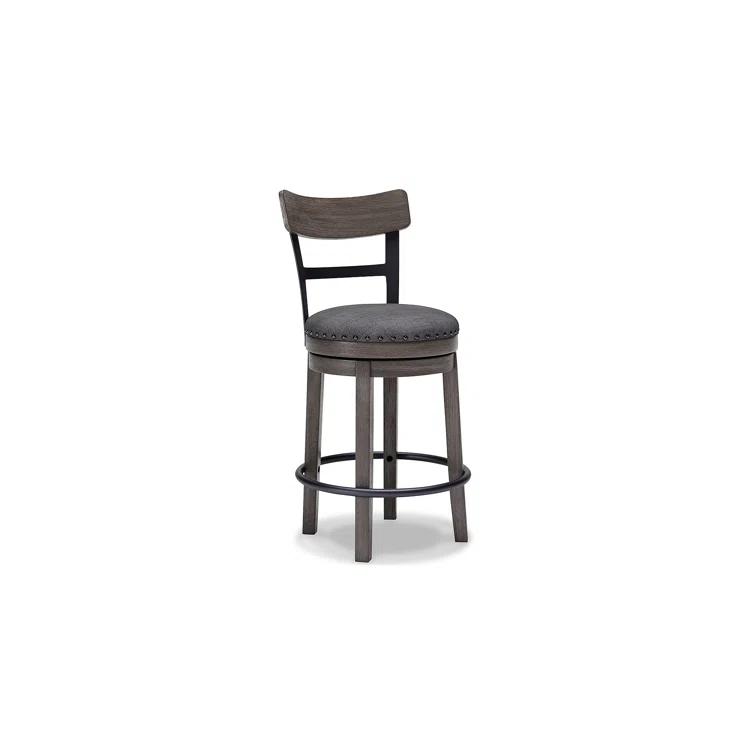 Red Barrel Studio® Obdulio Swivel Upholstered Counter Stool
