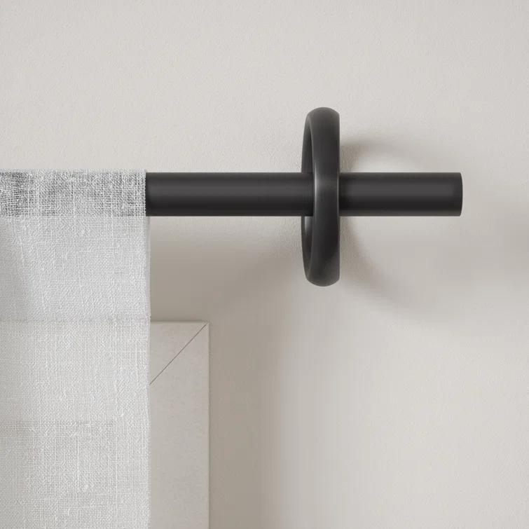 Umbra Steel Adjustable Single Curtain Rod
