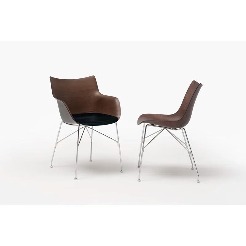 Kartell P/Wood Side Chair | Wayfair