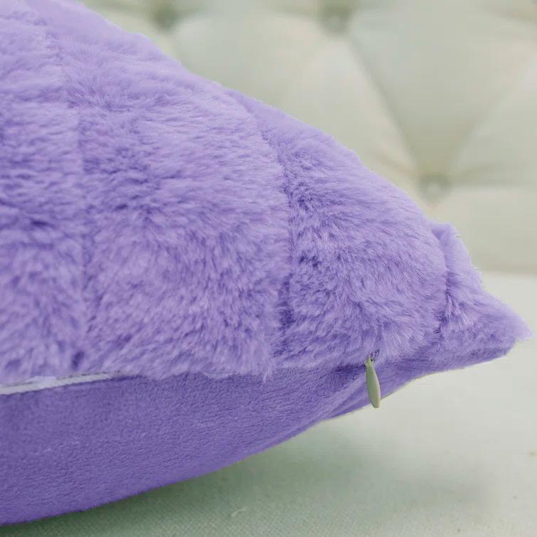 Home Soft Things Luxury Rabbit Faux Fur Throw Blanket & Reviews | Wayfair