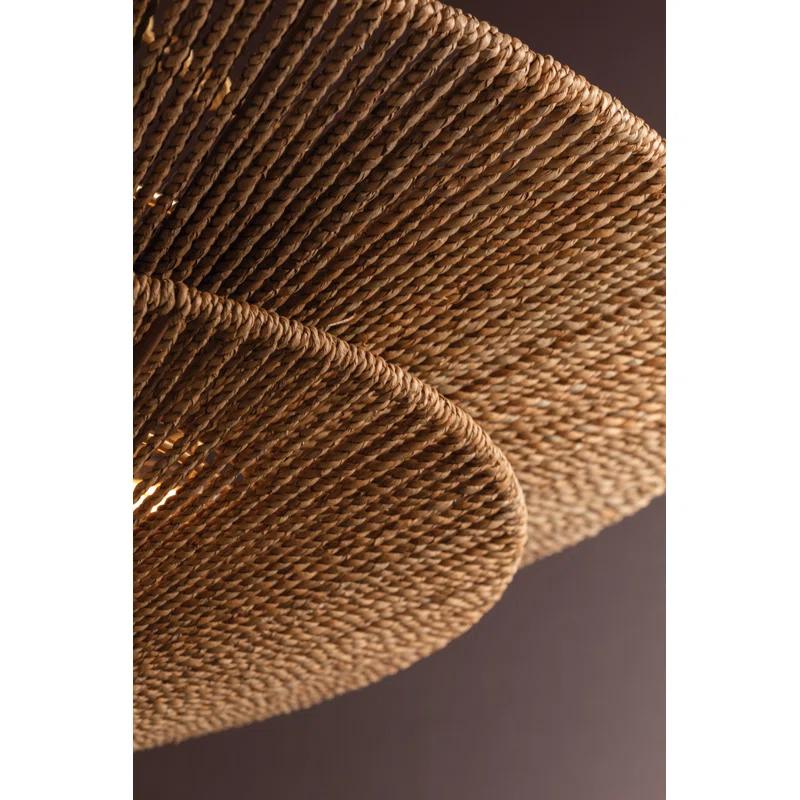 Anaya Chandelier - Natural / 30" Dia