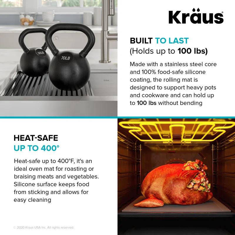 Kraus Kore Over the Sink Dish Rack