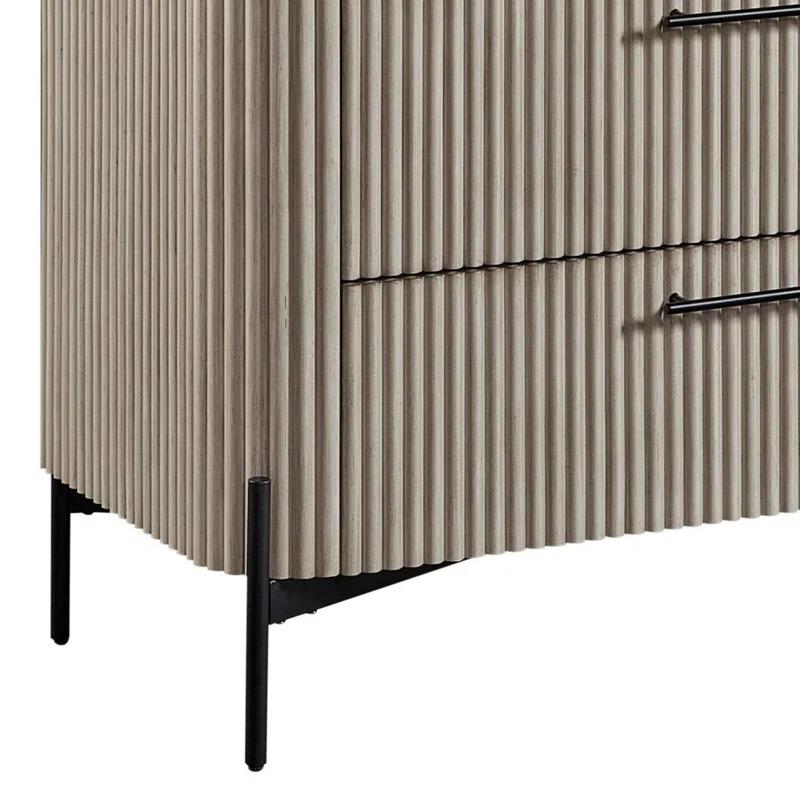 MUSSALLEM AREA RUG SPECIALIST, LLC 4 Drawer Chest - Taupe