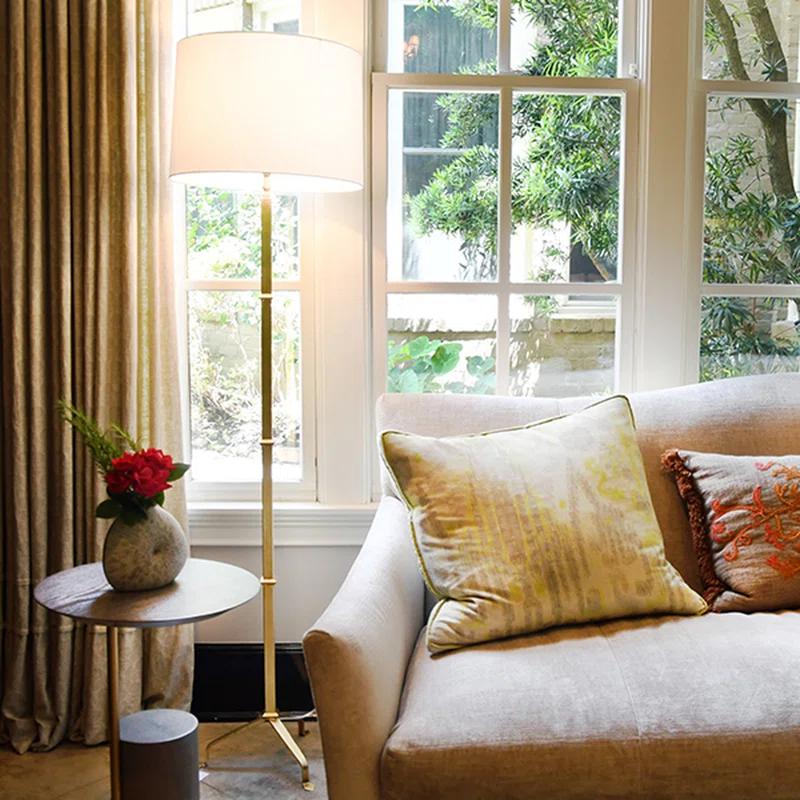 Worlds Away Alvaro 65'' Traditional Floor Lamp