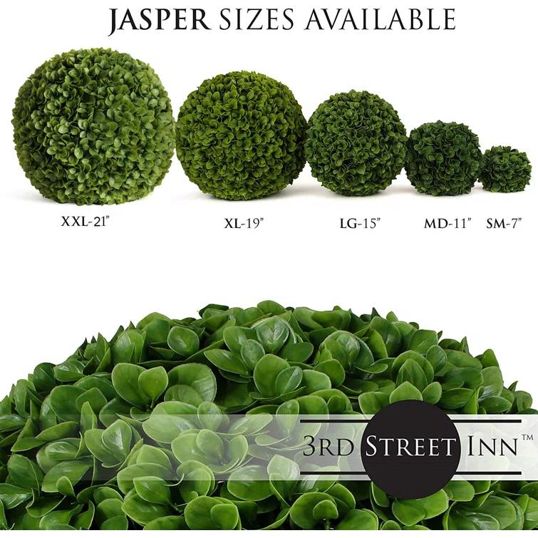 3rd Street Inn 19'' Faux Foliage Topiary