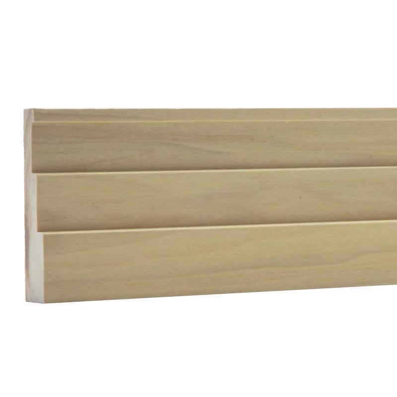 Ornamental Mouldings .6875 In. D X 3.5 In. W X 92 In. L Unfinished Poplar Duncan Sawtooth Casing Moulding