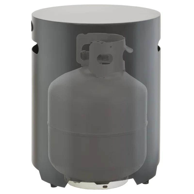 National Outdoor Living 15.75'' Round Aluminum Propane Tank Cover