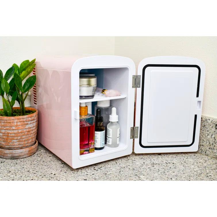 Frigidaire Retro Mini Fridge Cooler, Holds Up to 9 Cans, Portable Fridge for Car, Office, Bedroom, Dorm Room