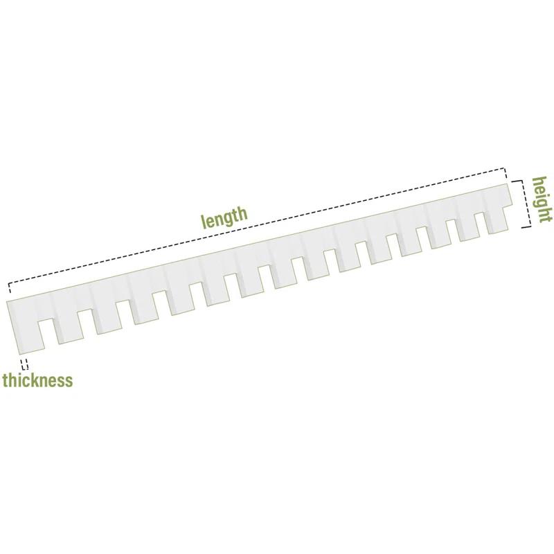 Matthews Architectural Grade PVC Dentil Trim w/Backplate