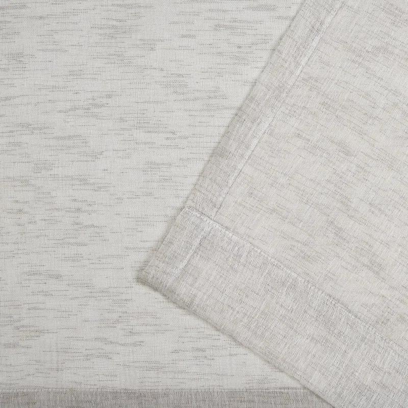 Nicole Miller Nicole Miller Belfry Sheer Rod Pocket Top Curtain Panel (Set of 2)