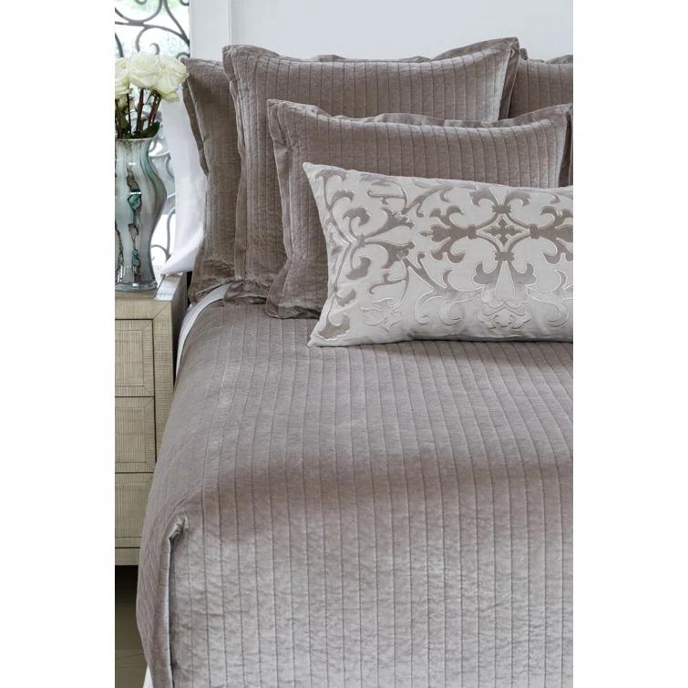 Lili Alessandra Aria Modern & Contemporary Velvet Coverlet
