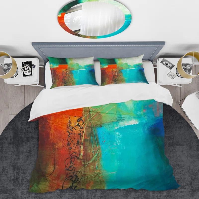 Design Art Modern & Contemporary No Abstract Duvet Cover Set