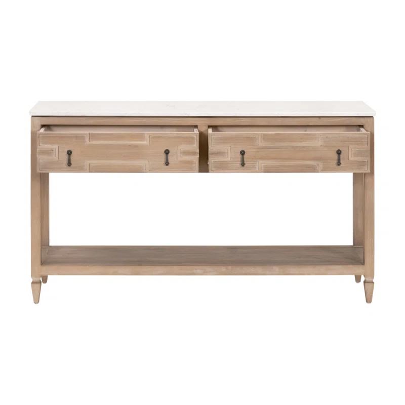 Rosalind Wheeler Avigdor Emerie 2-Drawer Entry Console