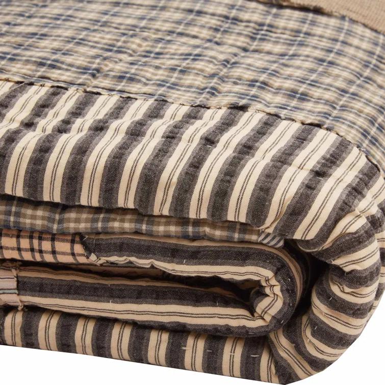 VHC Brands Ashmont Farmhouse / Country Cotton Patchwork Quilt