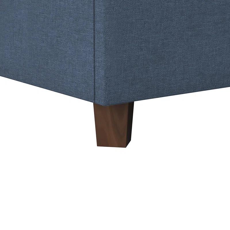 Novogratz Brittany Tufted Upholstered Platform Bed