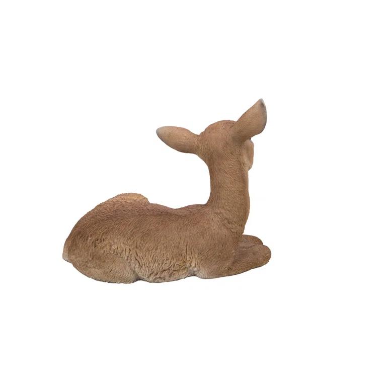 Hi-Line Gift Ltd. Resting Deer Figurine