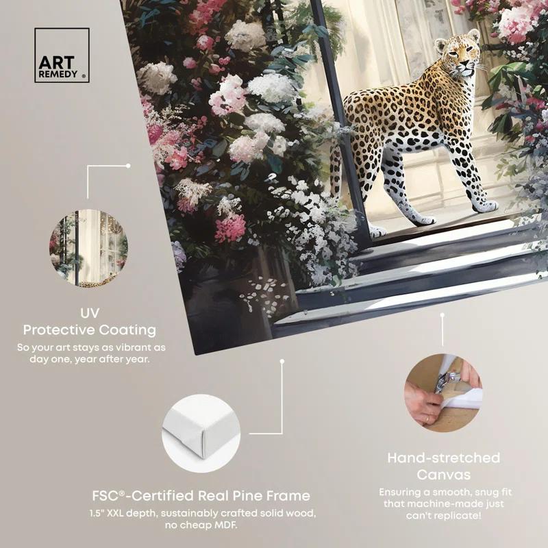 Art Remedy Flower Storefront Canvas Fashion Designer Wall Art by Art Remedy