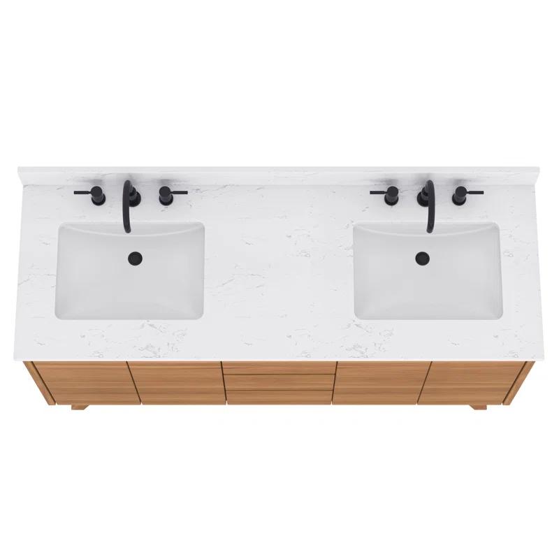 Avanity Coventry 60" Double Bathroom Vanity with Engineered Stone Top