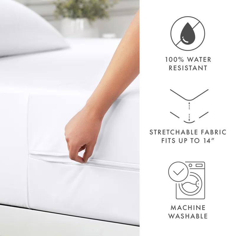 IEnjoy Home Waterproof Zipper Mattress Protector Case Pack