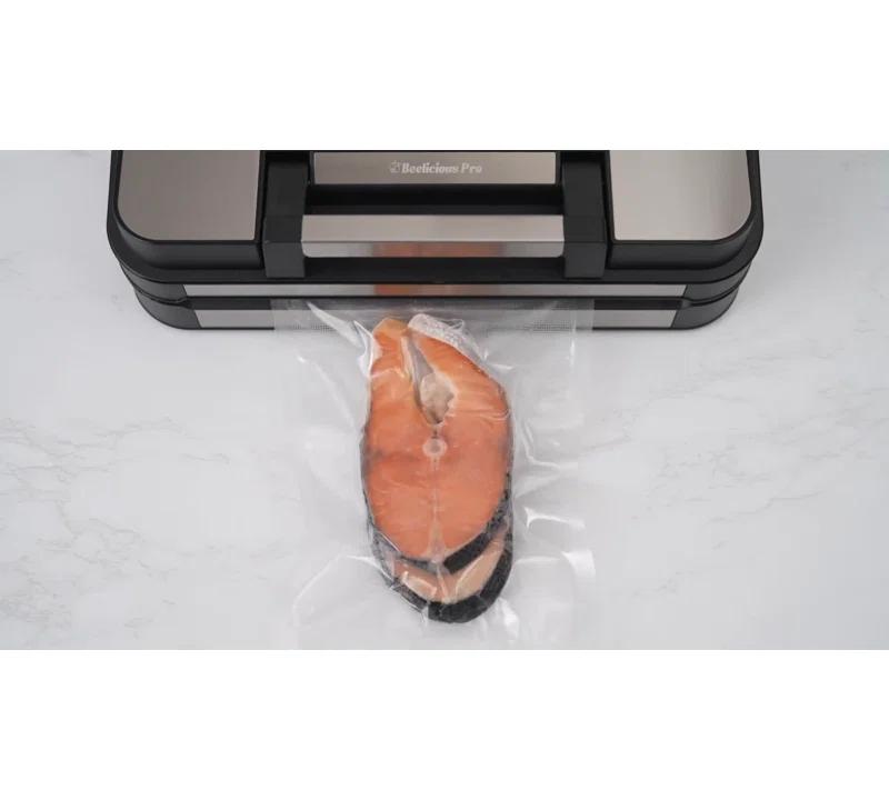 Aeitto Powerful professional vacuum sealant, precision of 95 kPa, function of 10 in 1, easy to lock handle, dual heat seal and dual pump, food vacuum sealing machine