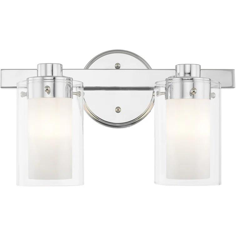 Livex Lighting Manhattan 2 - Light Vanity in  Polished Chrome