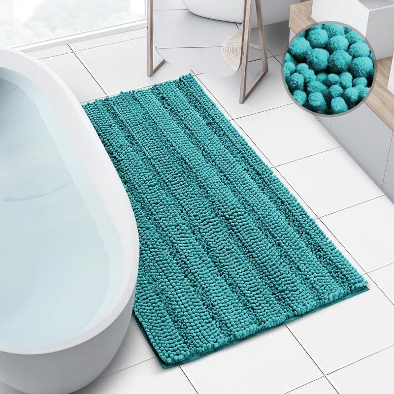 Clara Clark Clara Clark Chenille Extra Soft And Absorbent Bath Mat.