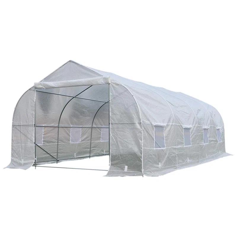 Outsunny 9.75"  W x  19.75" D Hobby Greenhouse