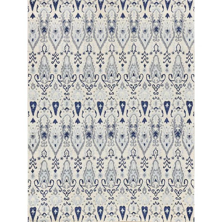 EXQUISITE RUGS Sarasota Wool Ikat Indoor Rug