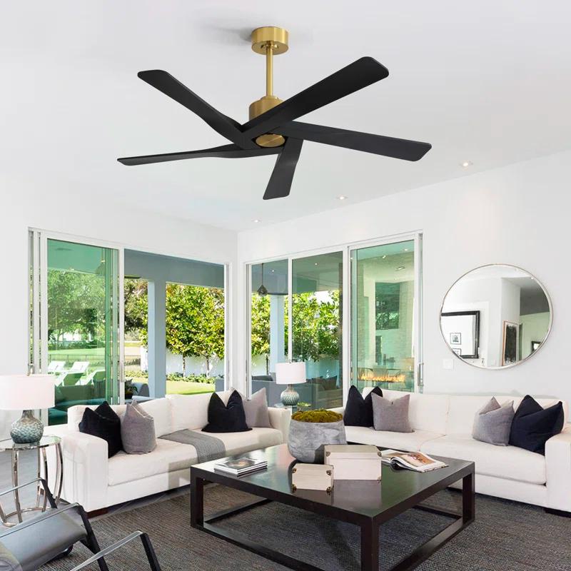 Wade Logan® 5-ABS Blades Indoor Ceiling Fan without Light