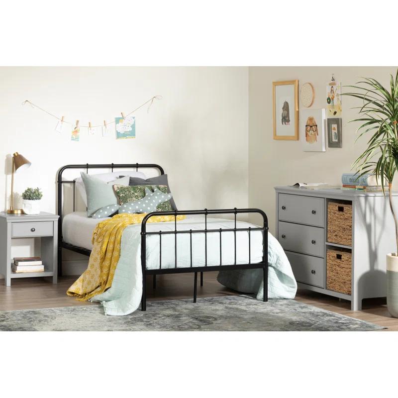 South Shore Cotton Candy Twin Platform Bed