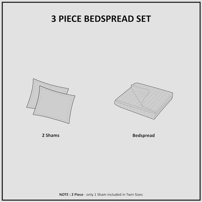 Madison Park Quebec Reversible Quilt Set