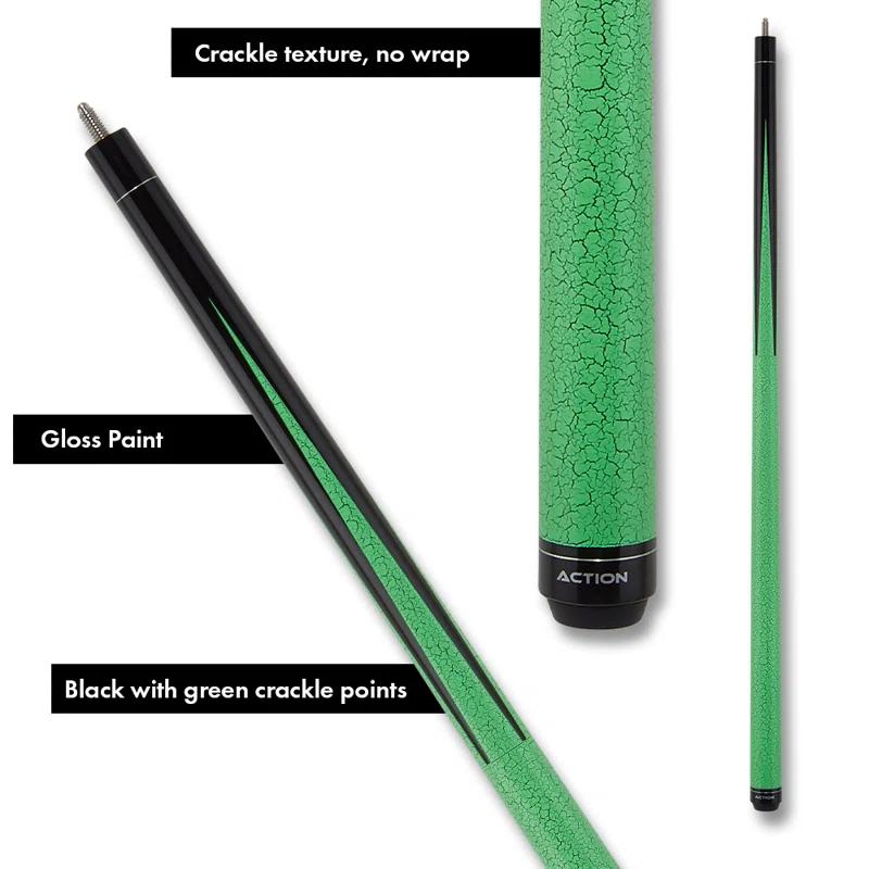 Action Cues Wood 25 Oz. Pool Cues