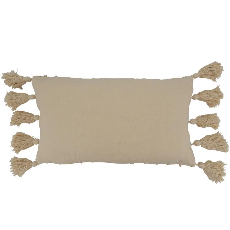 Tassels Cotton Pillow Cover