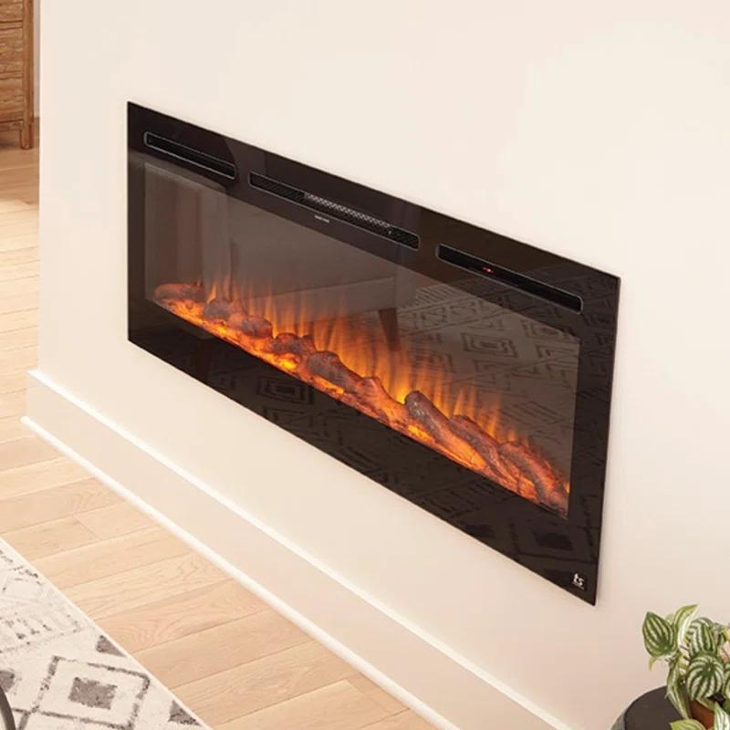Touchstone The Sideline Electric Fireplace for Recessed or Wall Mount Installation